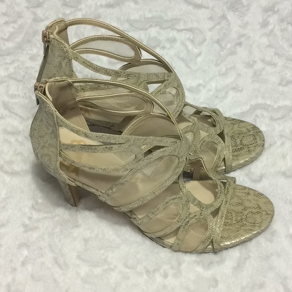 Metallic Cage Stilettos - Picture 3 of 8